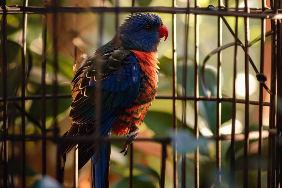 Spacious Aviary for Pet Birds